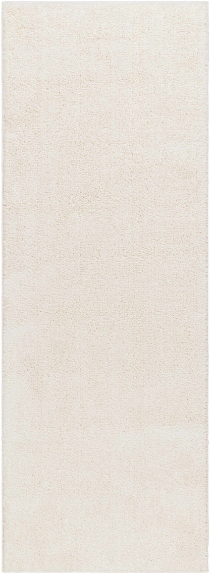 Boutique Rugs Rugs 2'7" x 7'3" Runner Judy Solid White Washable Rug