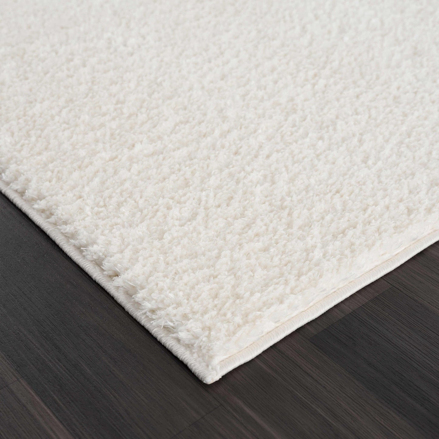 Boutique Rugs Rugs Judy Solid White Washable Rug