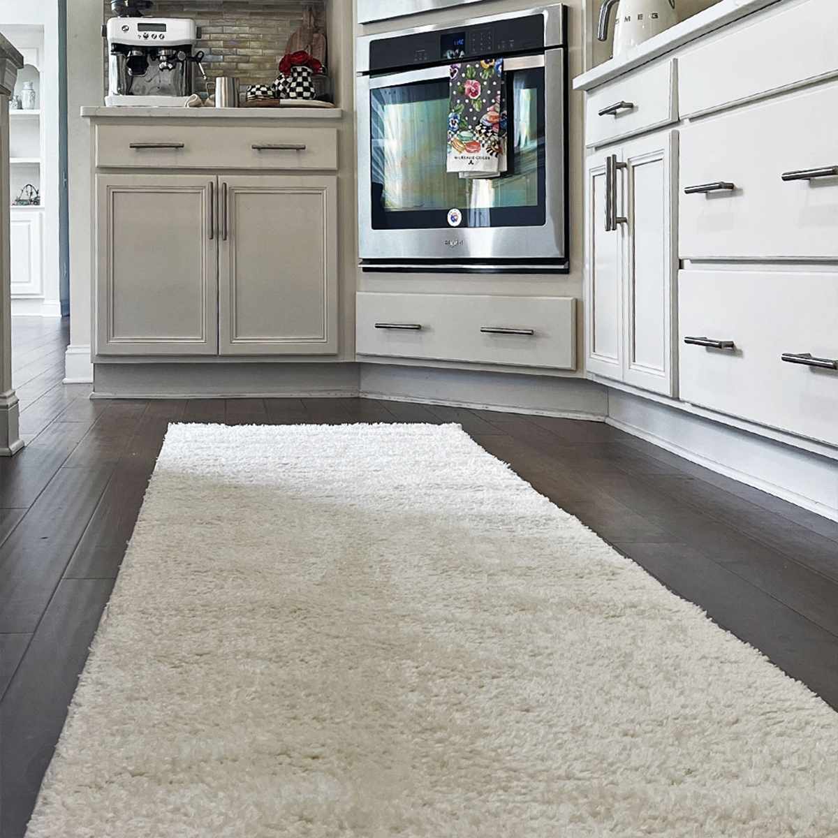 Boutique Rugs Rugs Judy Solid White Washable Rug