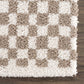 Boutique Rugs Rugs Kieu Light Gray & Taupe Checkered Area Rug