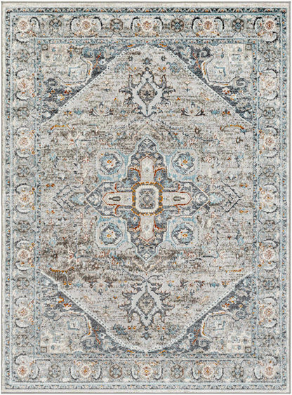 Boutique Rugs Rugs Liverpool Gray & Blue Area Rug