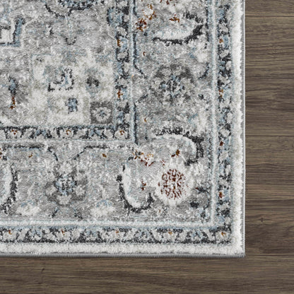 Boutique Rugs Rugs Liverpool Gray & Blue Area Rug