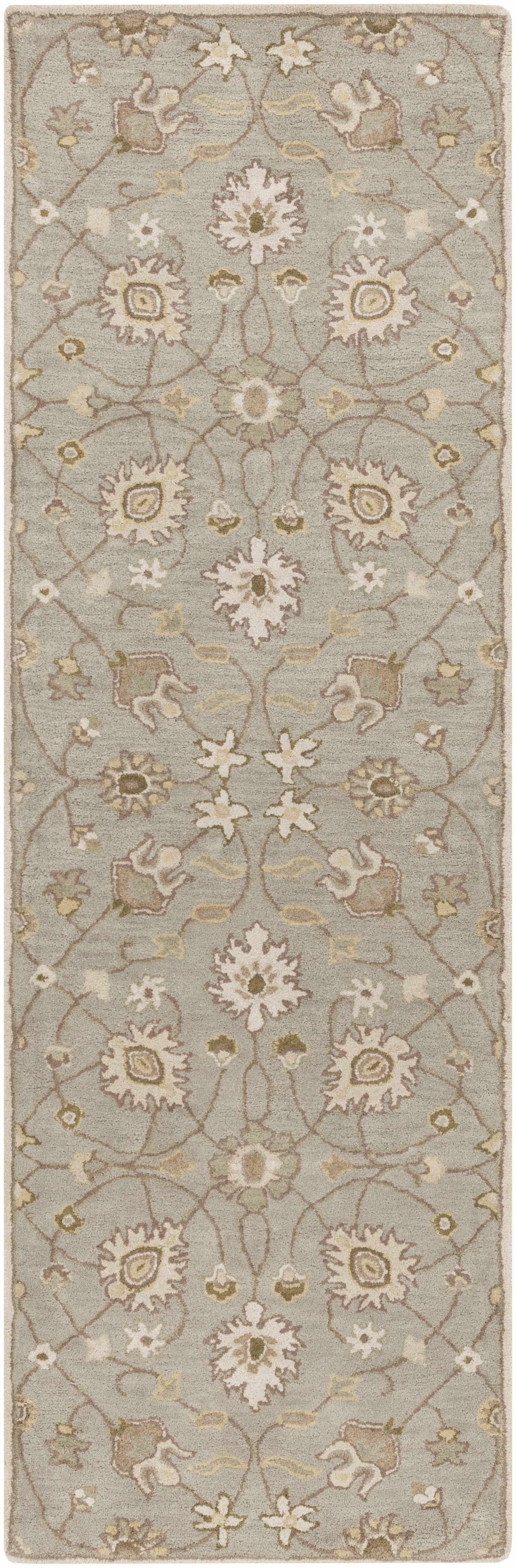 Boutique Rugs Rugs Logville Hand Tufted Light Olive 1121 Area Rug