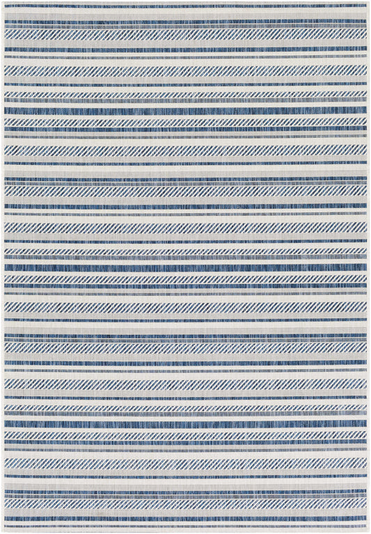 Boutique Rugs Rugs Olin White&Blue Performance Rug