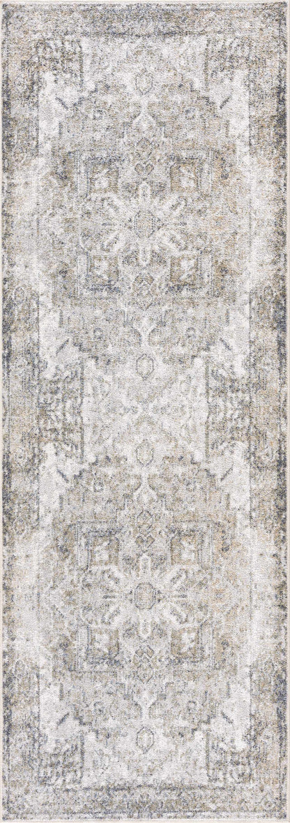 Boutique Rugs Rugs 2'7" x 7'3" Runner Olive Hera Washable Area Rug