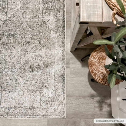 Boutique Rugs Rugs Olive Hera Washable Area Rug