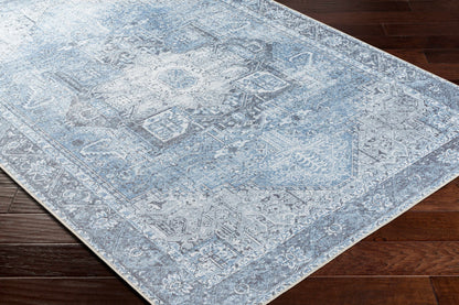 Boutique Rugs Rugs Rosman Blue Washable Area Rug