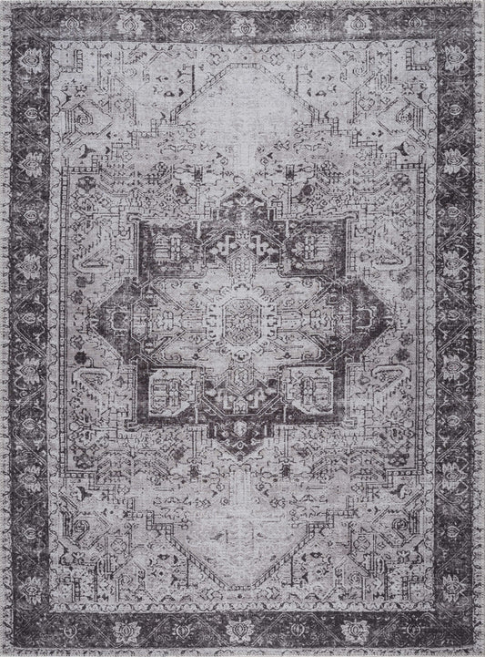 Boutique Rugs Rugs Rosman Gray Washable Area Rug