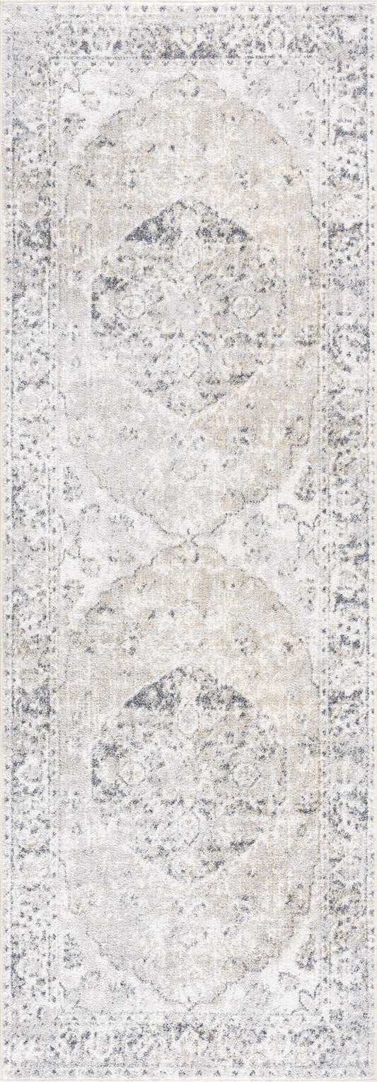 Boutique Rugs Rugs Rudo Cream Washable Area Rug