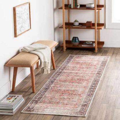 Boutique Rugs Rugs Rust Anahawan Distressed Washable Area Rug