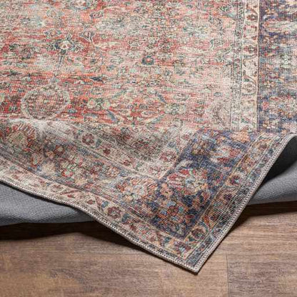 Boutique Rugs Rugs Rust Anahawan Distressed Washable Area Rug