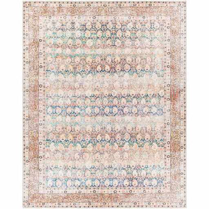 Boutique Rugs Rugs Rust Maligaya Distressed Washable Area Rug