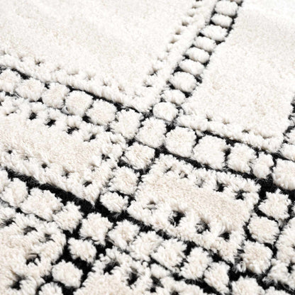 Boutique Rugs Rugs Ryuu Black & White Area Rug