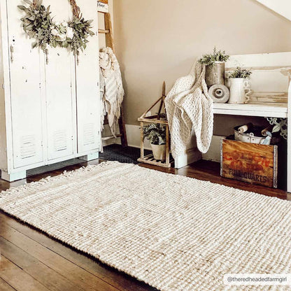 Boutique Rugs Rugs Senneterre Bleached Jute Rug