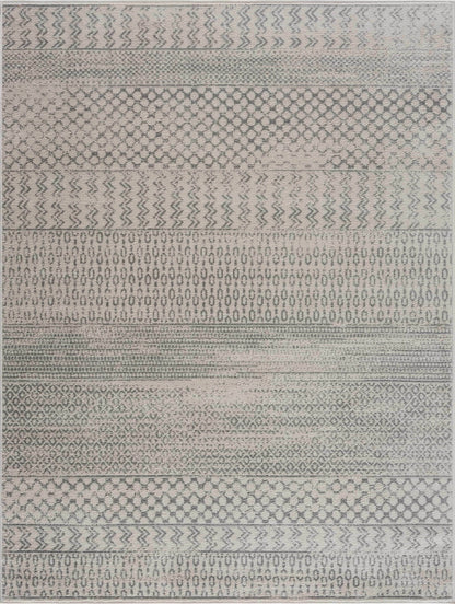 Boutique Rugs Rugs Tigri Aztec Ivory & Gray 2318 Area Rug