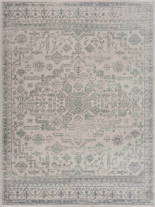 Boutique Rugs Rugs Tigried Ivory & Gray 2323 Area Rug