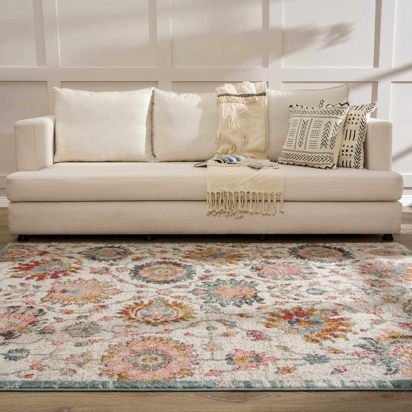 Boutique Rugs Rugs Twilight Floral Performance Rug