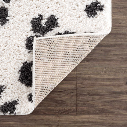 Boutique Rugs Rugs Zhen Black & White Area Rug