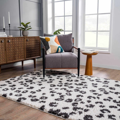 Boutique Rugs Rugs Zhen Black & White Area Rug