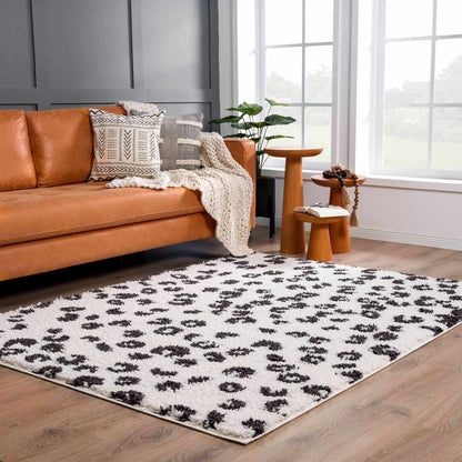 Boutique Rugs Rugs Zhen Black & White Area Rug