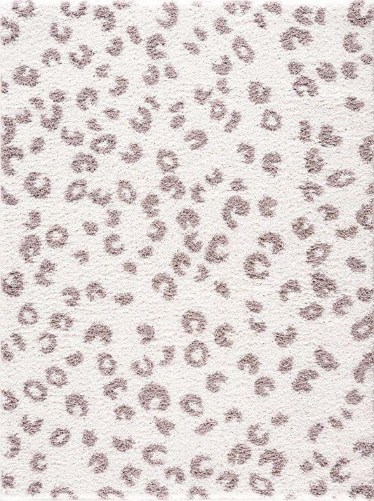 Boutique Rugs Rugs Zhen Pink & White Plush Rug