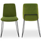 Moe's RUTH DINING CHAIR- SET OF TWO-GREEN