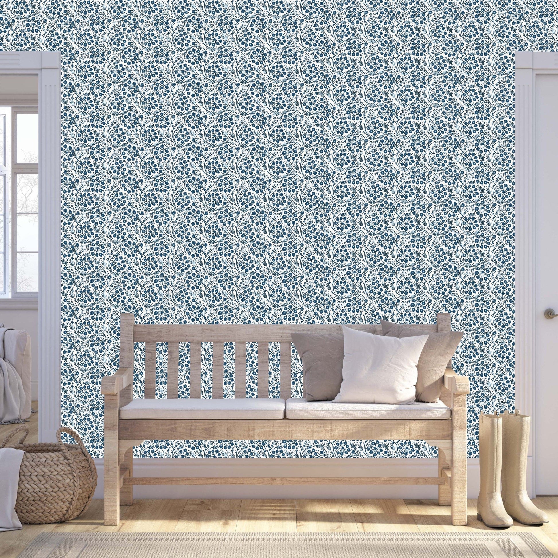 Loomwell Home Goods Ruth Wallpaper by Kim Morgan