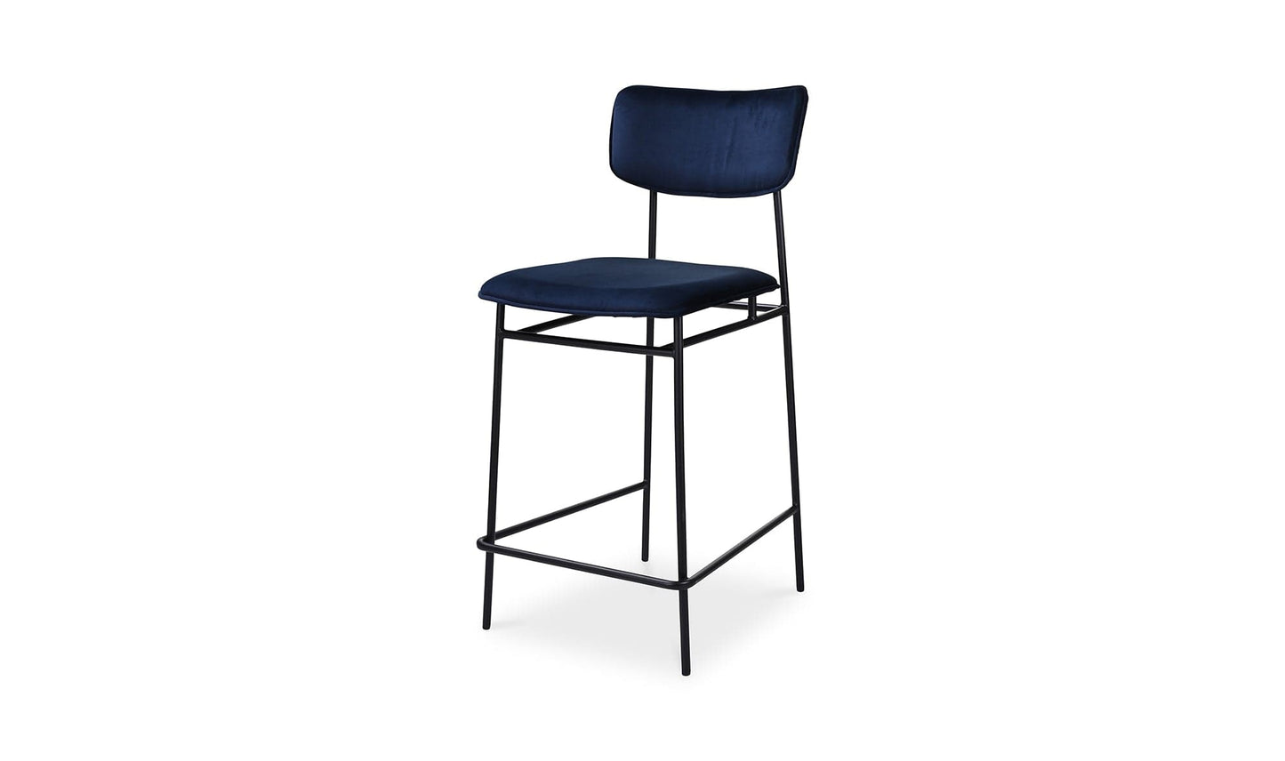 Moe's SAILOR COUNTER STOOL BLUE