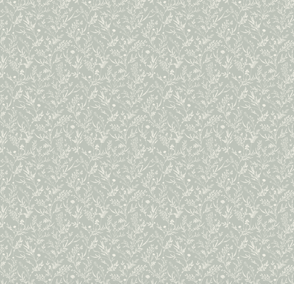 Loomwell Home Goods Sage / Sample 1 foot by 1 foot Scarlett Wallpaper by Elfi Yang