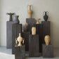 Charcoal Sculpture Pedestal - Tall