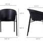 Moe's SHINDIG OUTDOOR DINING CHAIR-SET OF TWO