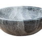 Sirius Gray Marble Vessel Above Vanity Bathroom Sink Polished (D)15" (H)6"