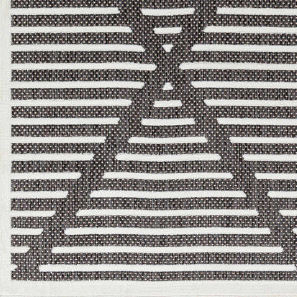 Anah Black Outdoor Rug