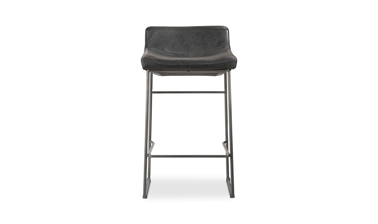 Moe's BLACK STARLET COUNTER STOOL- SET OF TWO