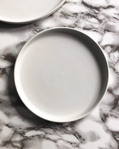 atacama home Tabletop Small Casa Cubista White Matte Tableware - Plates and Bowls