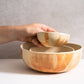 Ethical Trade Co Tabletop Handmade Ukrainian Stoneware Nesting Bowl Set