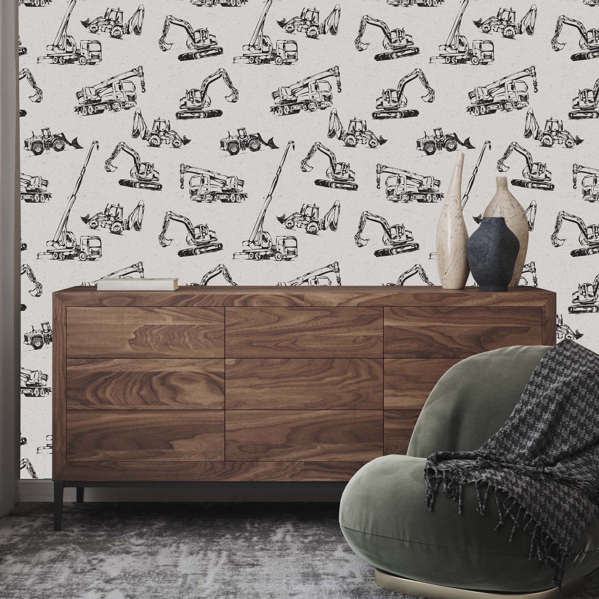 Loomwell Home Goods Tanner Wallpaper