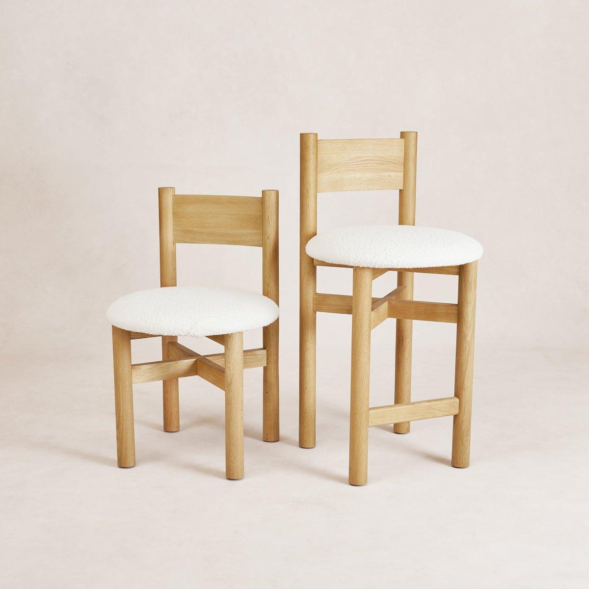 Teddy Counter Stool - White Oak