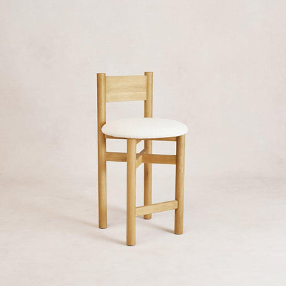 Teddy Counter Stool - White Oak