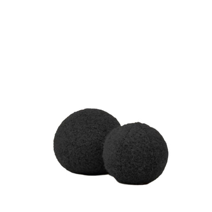 Teddy Sphere Pillow - Black