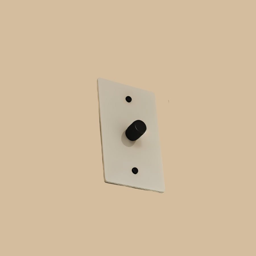 The Brass Rotary Dimmer Switch (1 to 5 Gang)