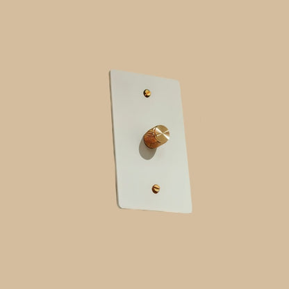 The Brass 3-Way Rotary Dimmer Switch (1 to 5 Gang)