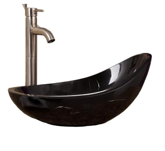 TCSC | Marble Special Design Asymmetric Above-counter Sink Polished (W)14" (L)22" (H)10"