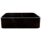 Toros Black Marble Above Vanity Rectangular Bathroom Sink Polished (W)13.5" (L)21.5" (H)6"