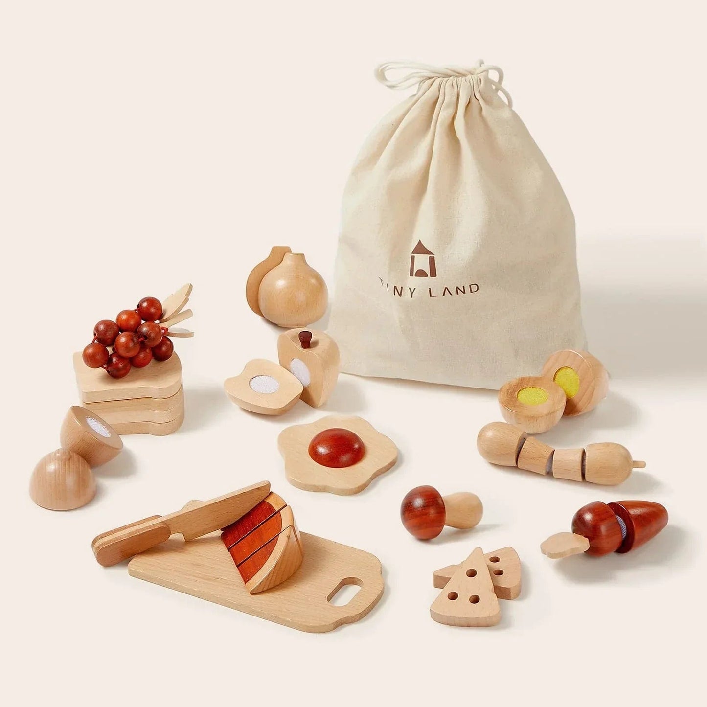 Cheap wooden play food online