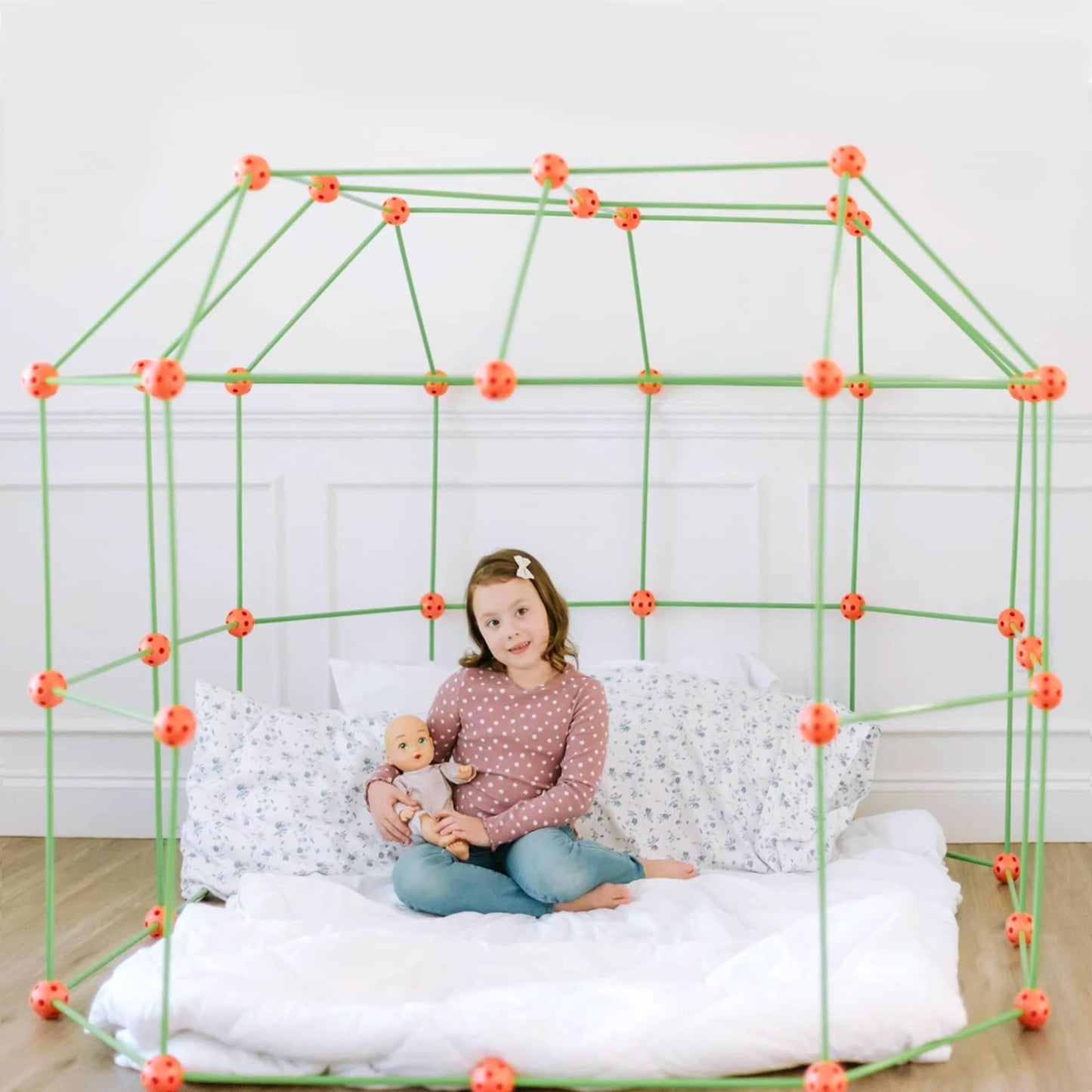 Fort Building Kit | Tiny Land | Creative Forts | All for Kids