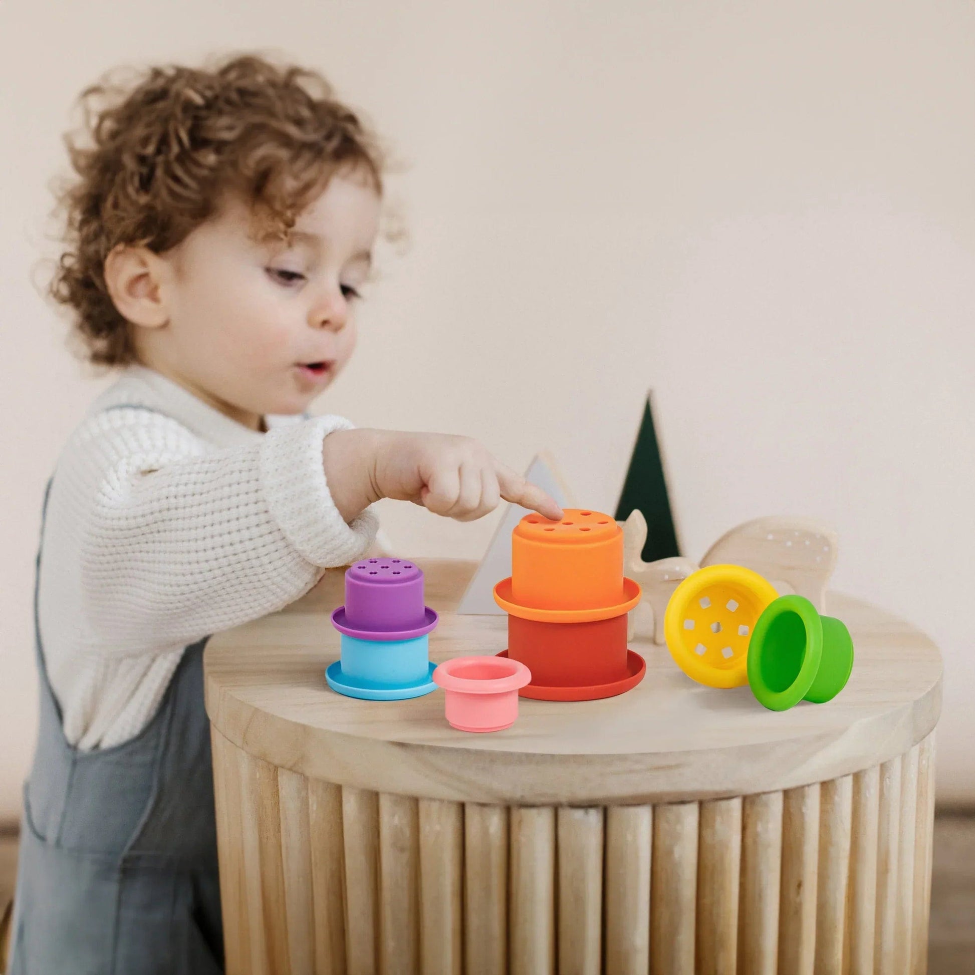 Tiny Land Toys & Games Tiny Land® Montessori Toys Set for Newborns (6-9 month)