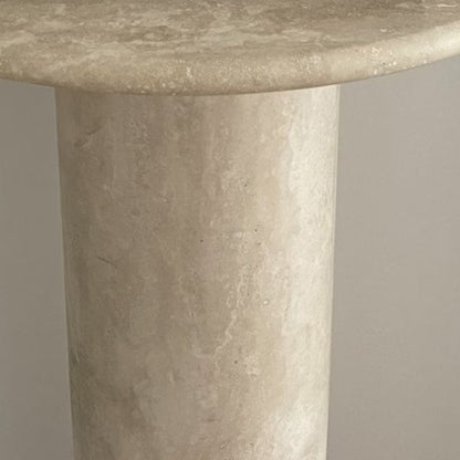 TCSC | Troia Light Travertine Designer Console Filled and Honed (W)15" (L)48" (H)36"