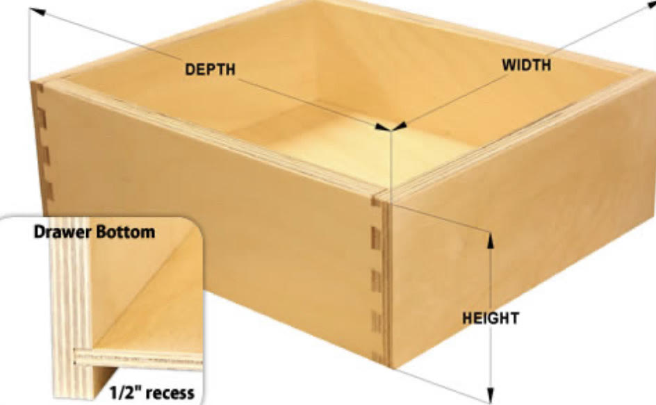 Dovetailed Drawer