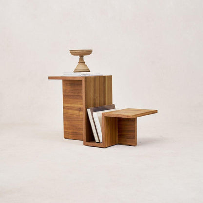 Valley Side Table - Walnut